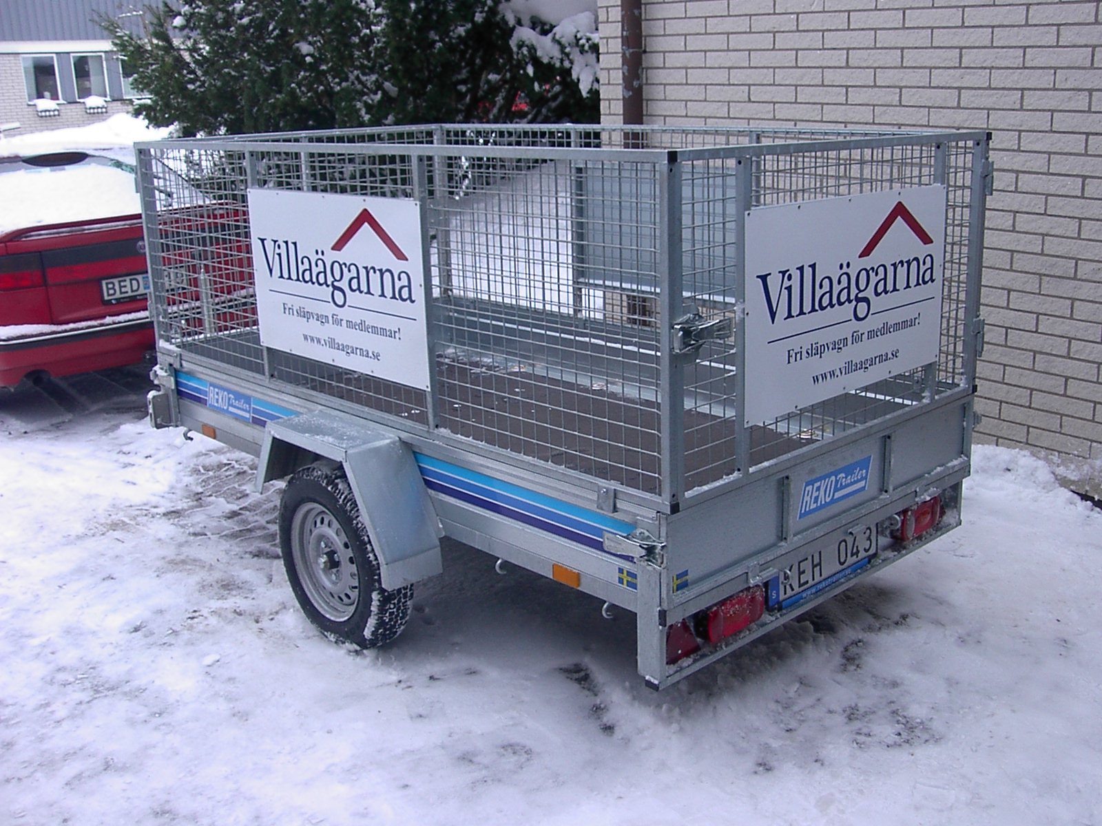 Bild på släpkärran