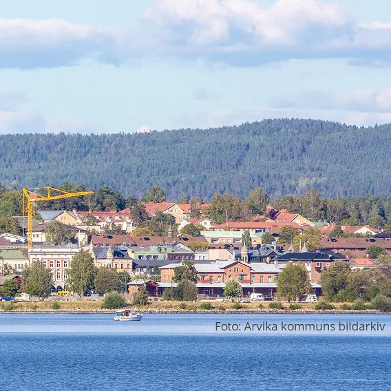 Vatten och hus i Arvika