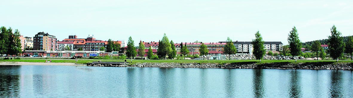 Vatten och hus i Ludvika