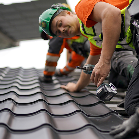 Takmontör - nytt tak